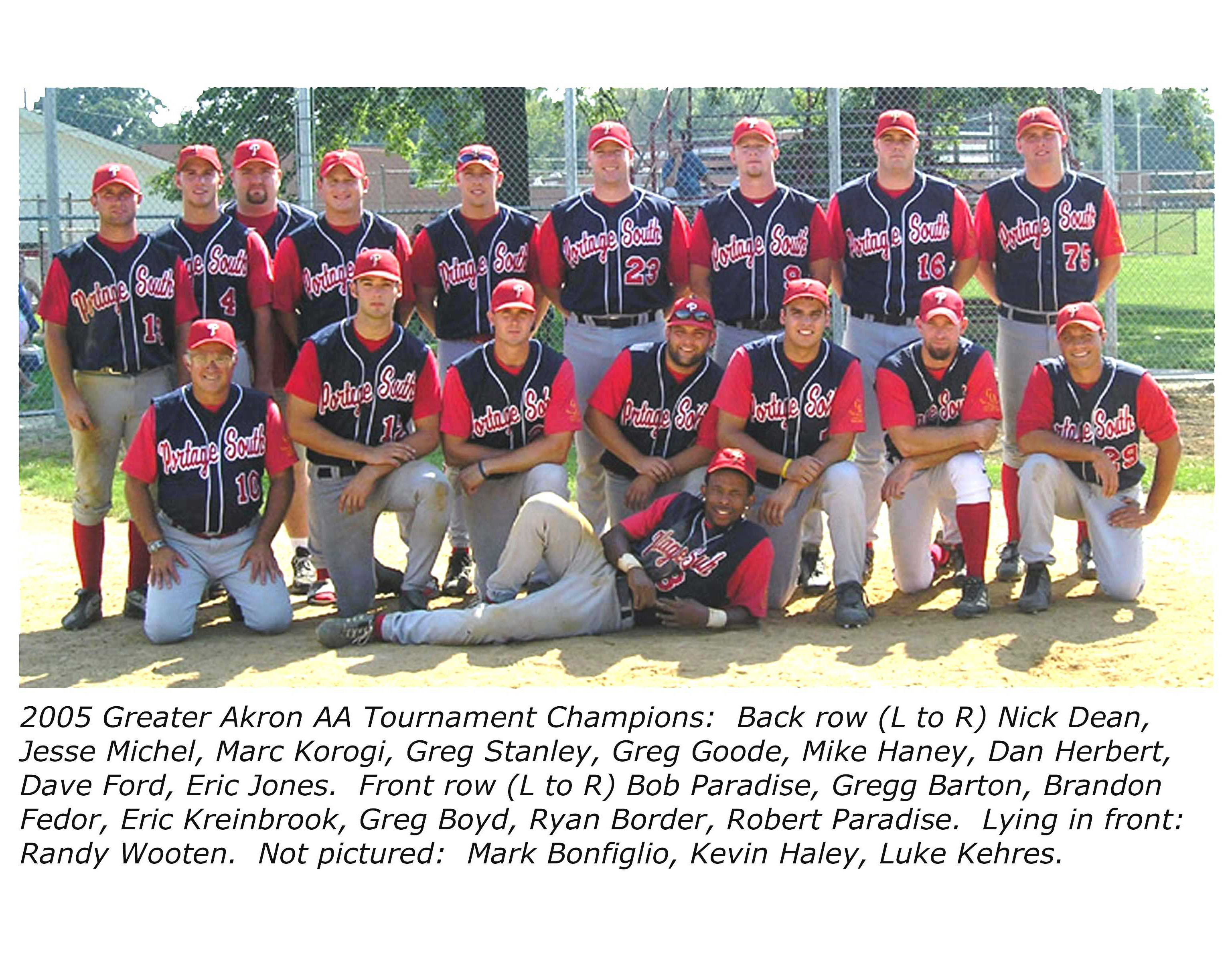 Portage South Team 2005